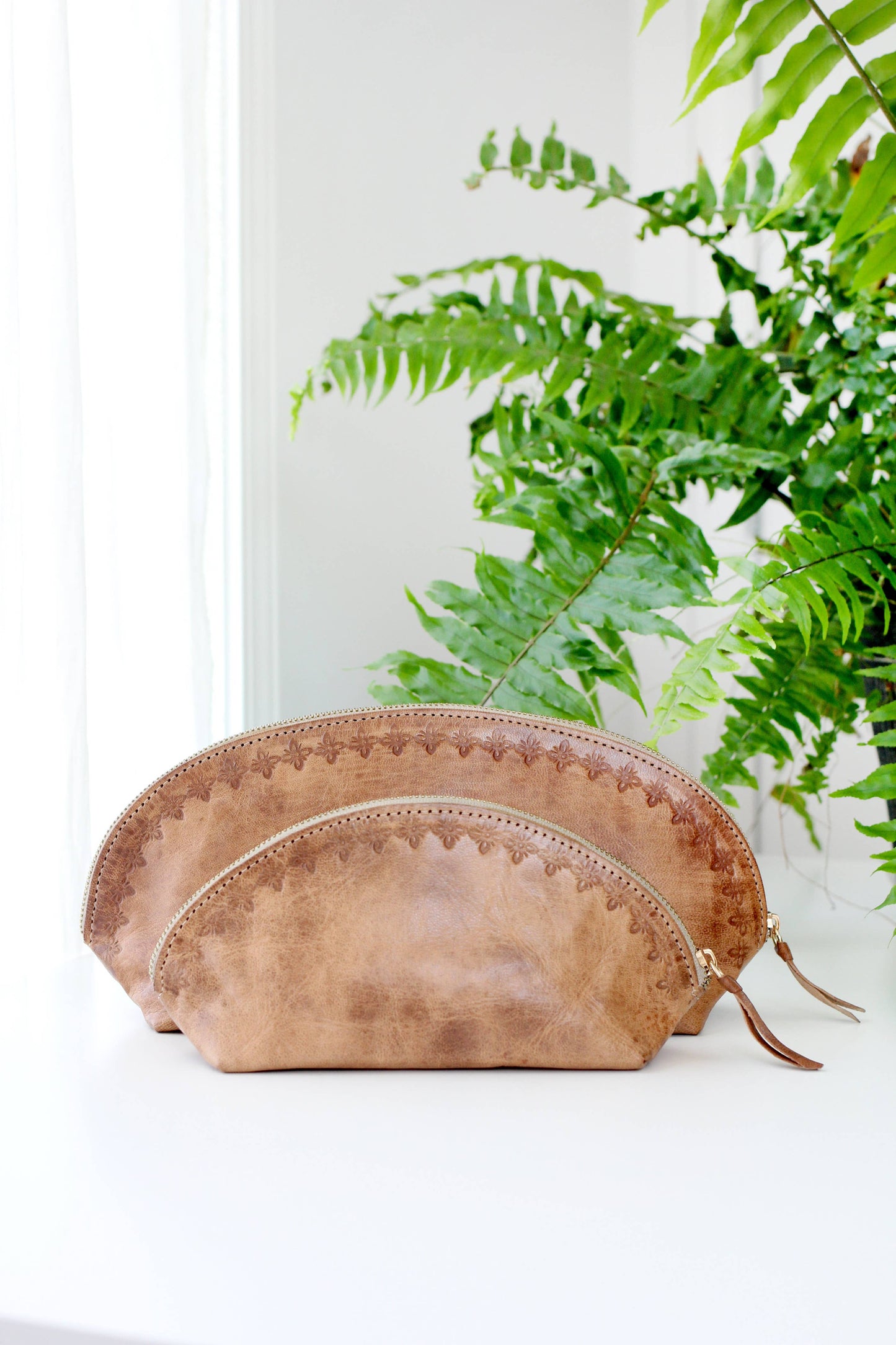 Blossom travel pouch from Morocco (2 sizes!)