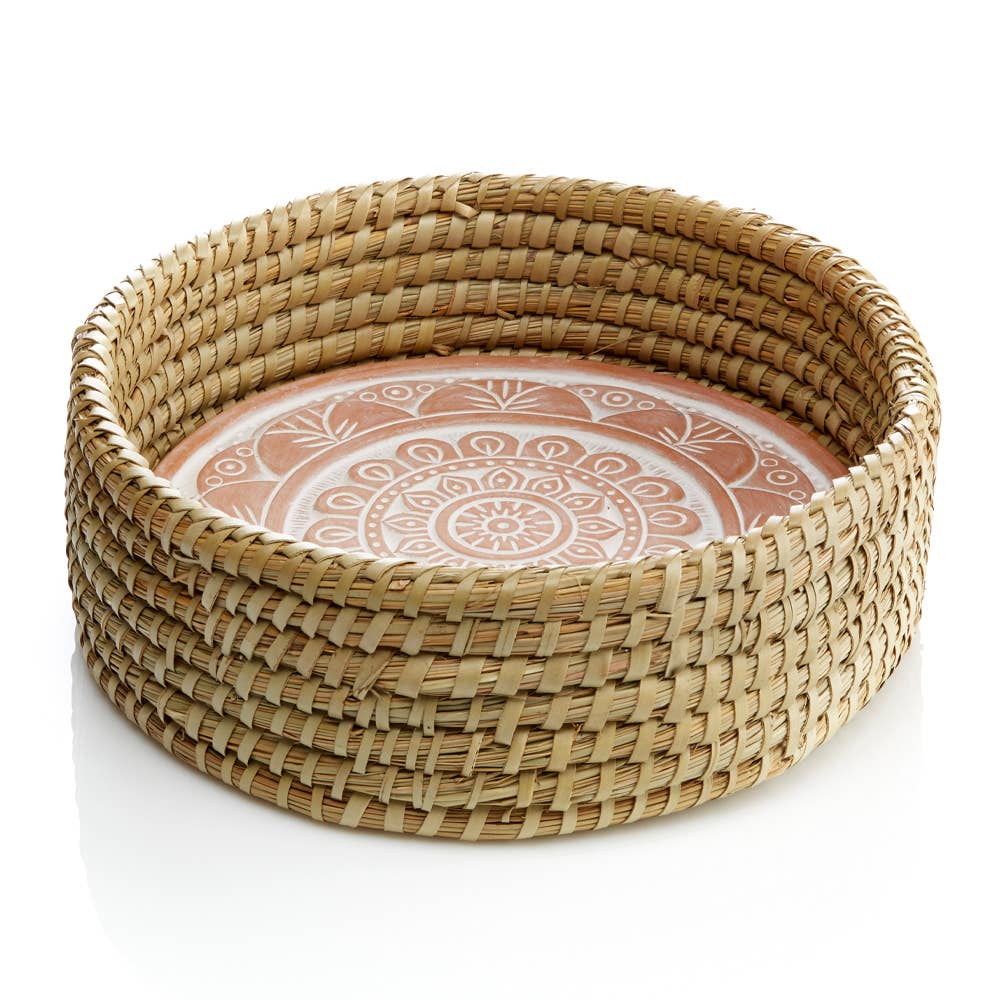 Breadwarmer basket from Bangladesh (4 patterns!)
