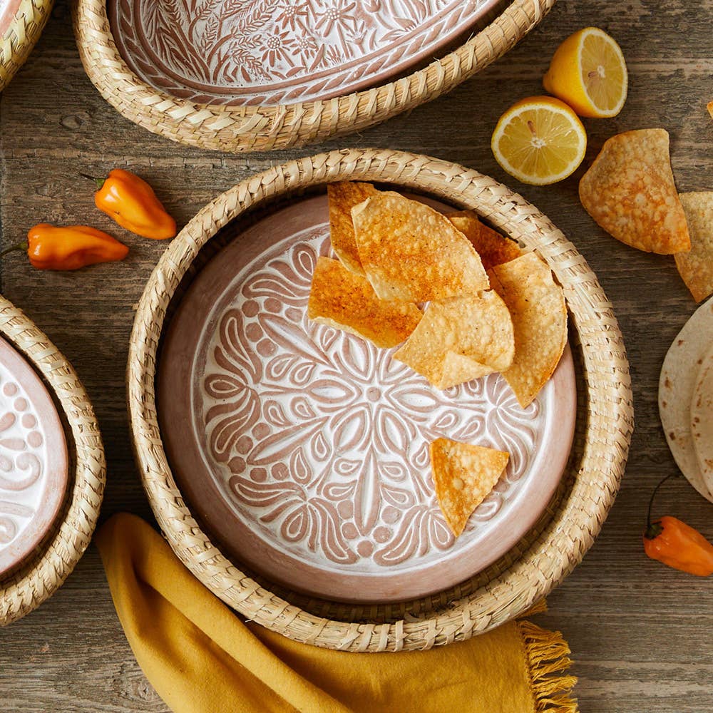 Breadwarmer basket from Bangladesh (4 patterns!)