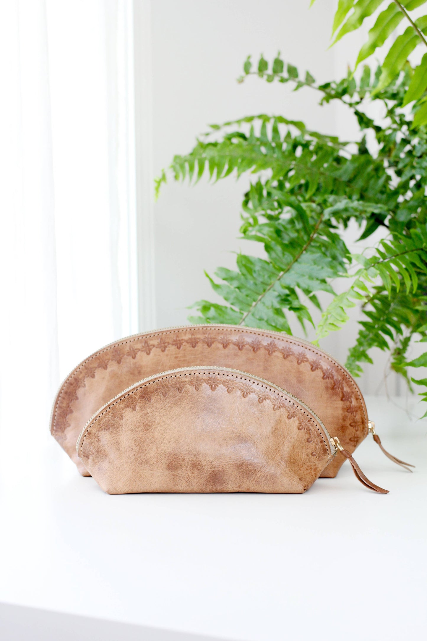 Blossom travel pouch from Morocco (2 sizes!)