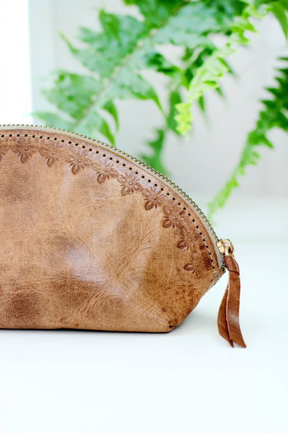 Blossom travel pouch from Morocco (only 3 large left!)