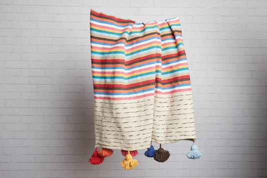 MONTHLY DROP: Moroccan Tassel Blanket (pre-order & save!)