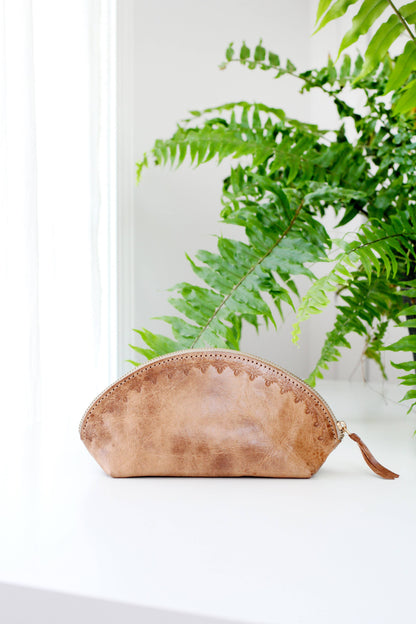 Blossom travel pouch from Morocco (only 3 large left!)