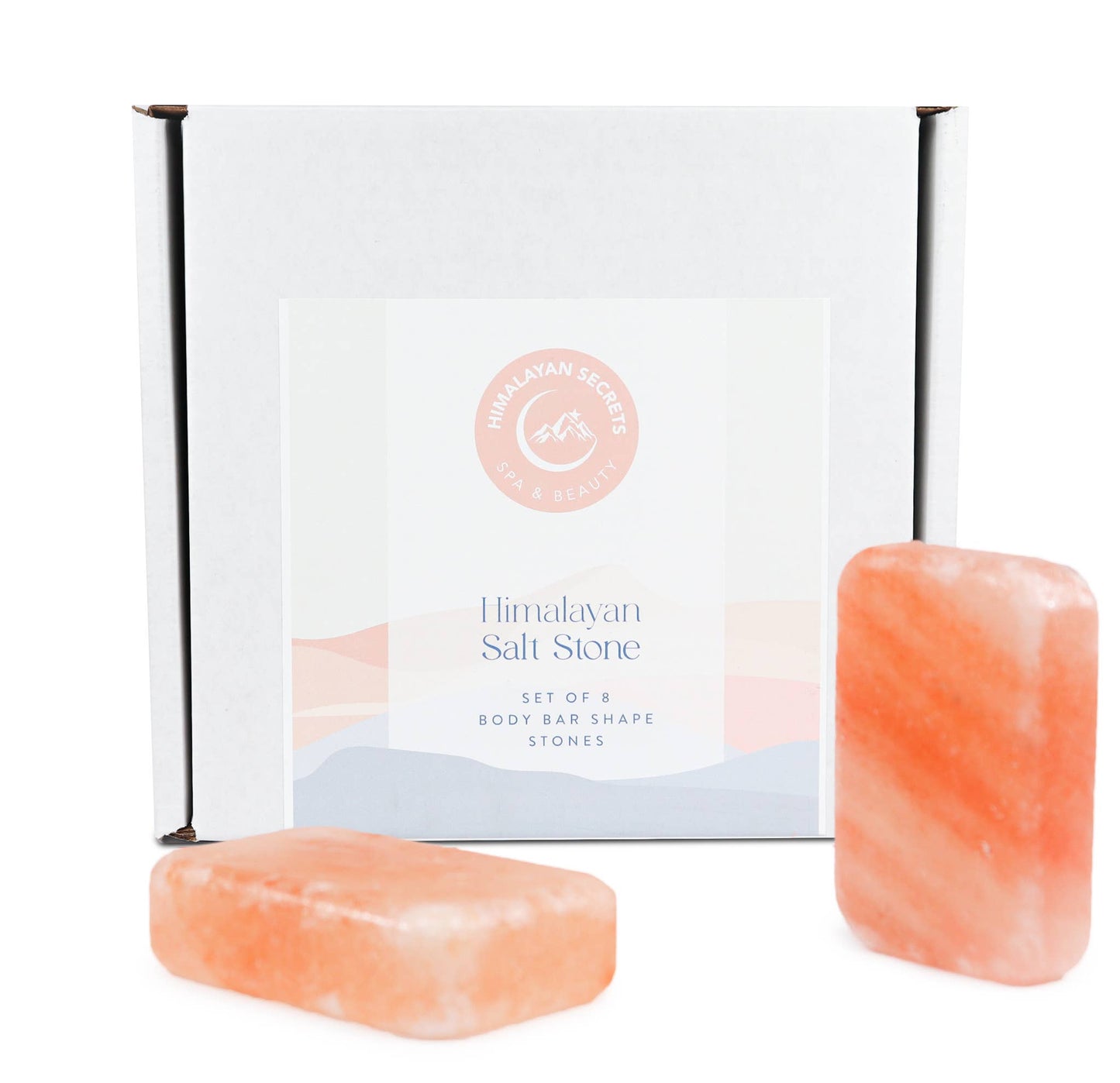 Himalayan salt body bar from Pakistan
